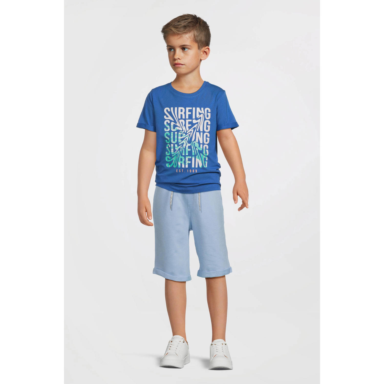 NAME IT KIDS T-shirt hardblauw