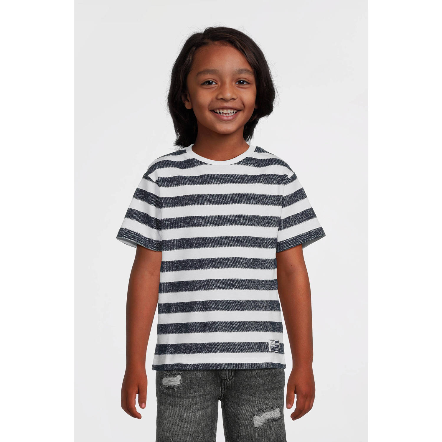 NAME IT KIDS T-shirt donkerblauw