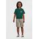 NAME IT KIDS T-shirt donkergroen