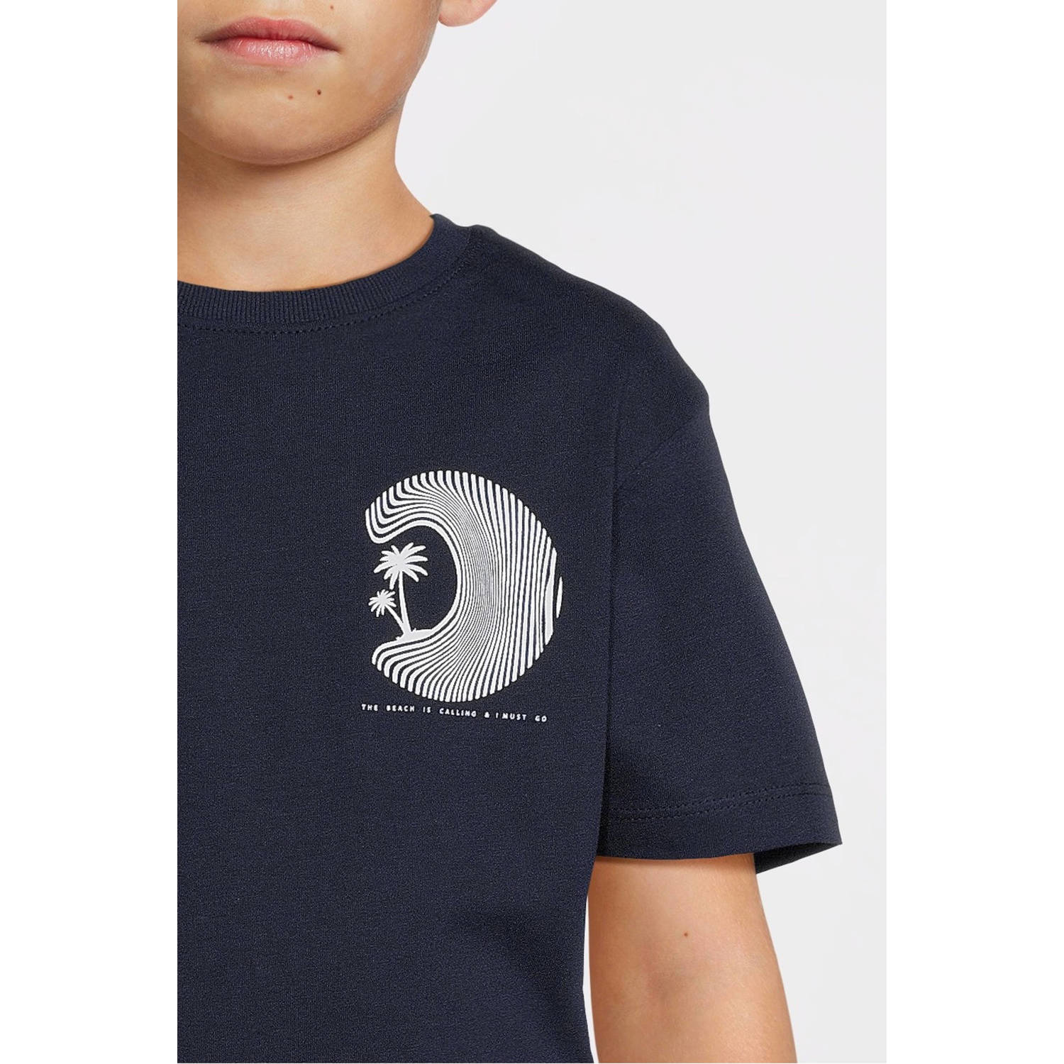 NAME IT KIDS T-shirt donkerblauw
