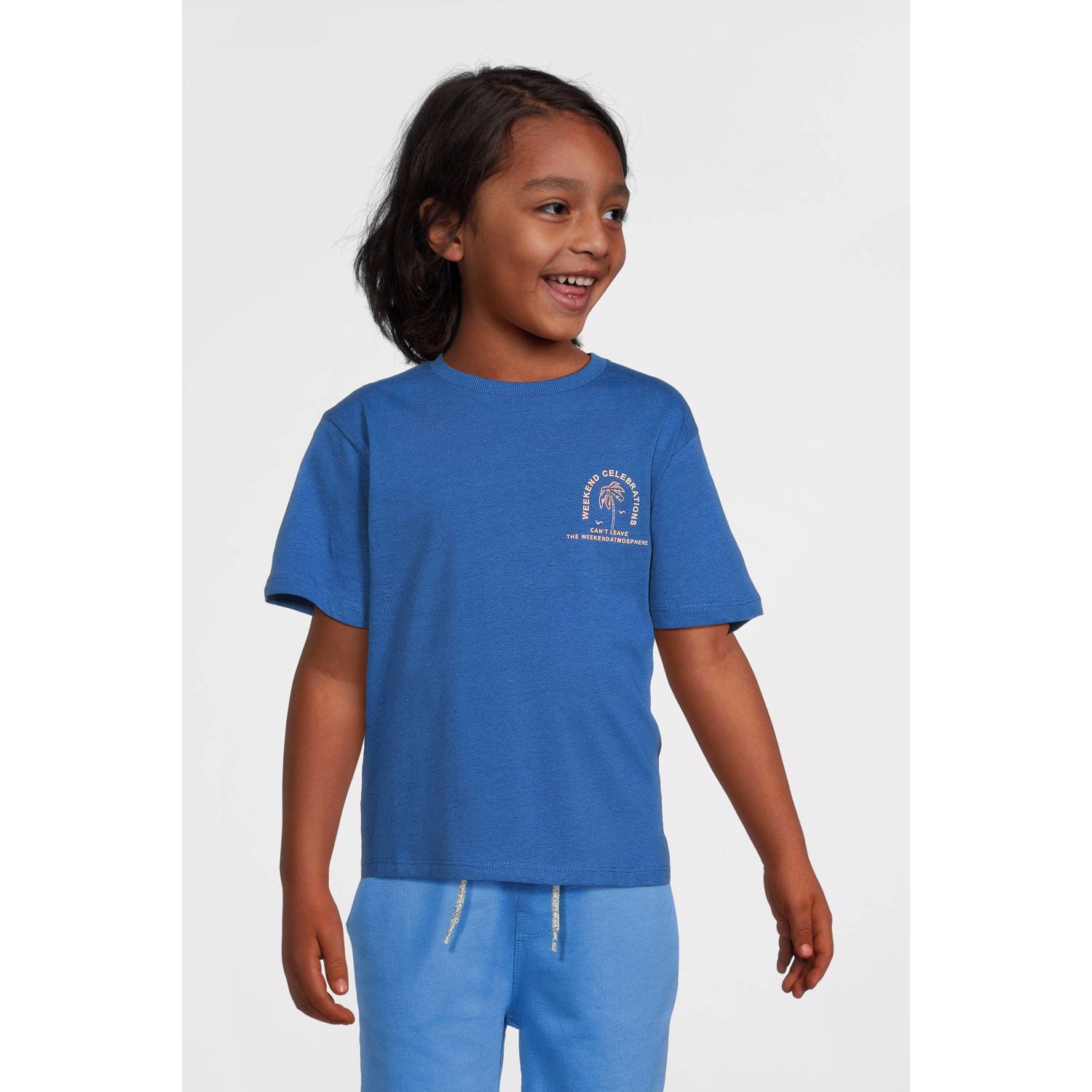NAME IT KIDS T-shirt blauw