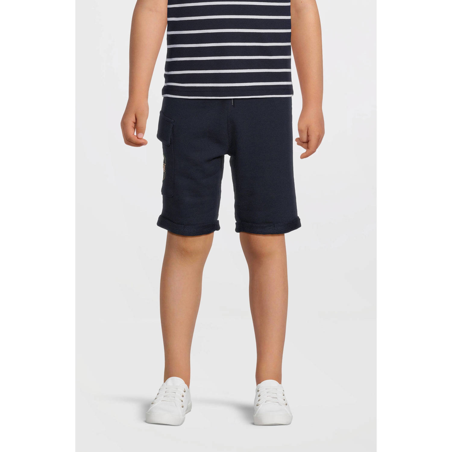 NAME IT KIDS casual short donkerblauw