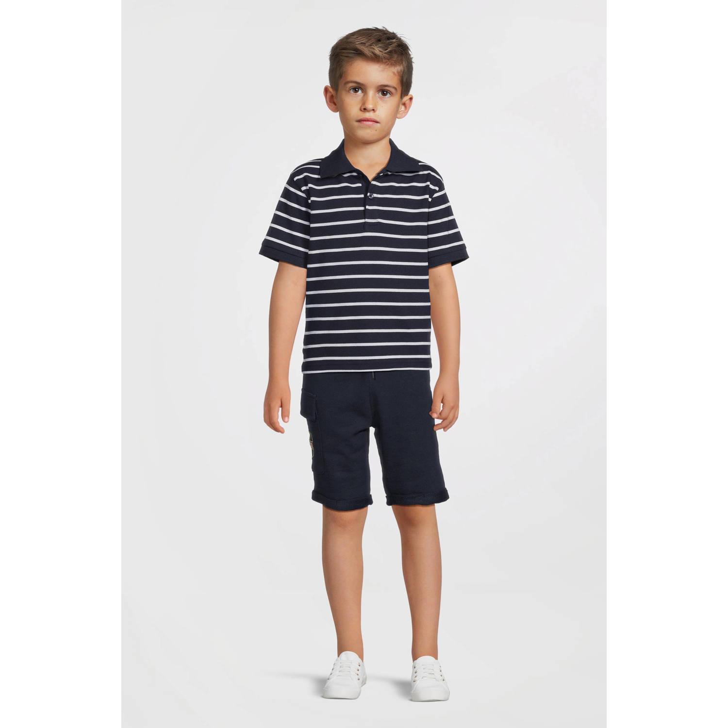 NAME IT KIDS casual short donkerblauw
