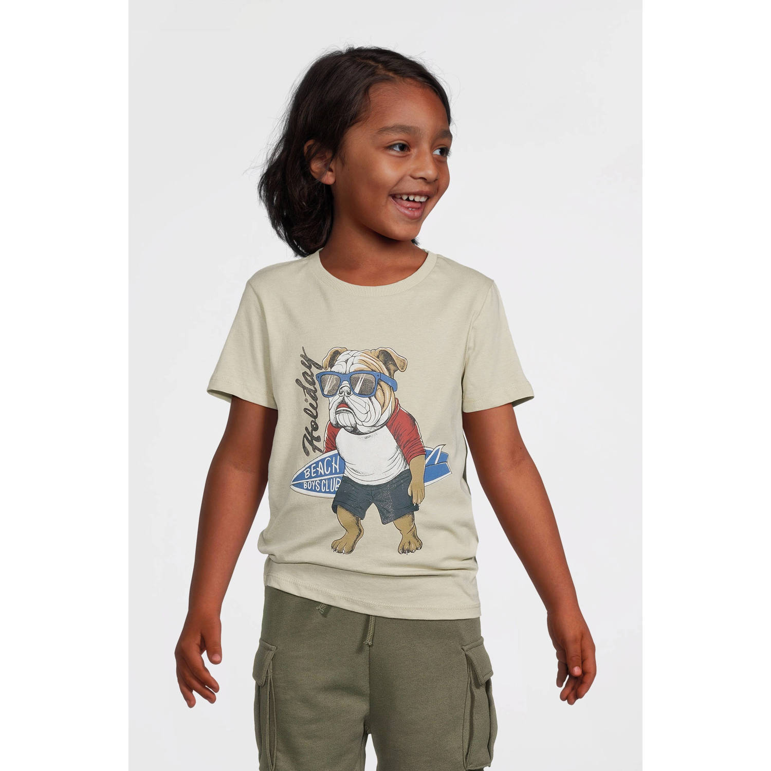NAME IT KIDS T-shirt beige