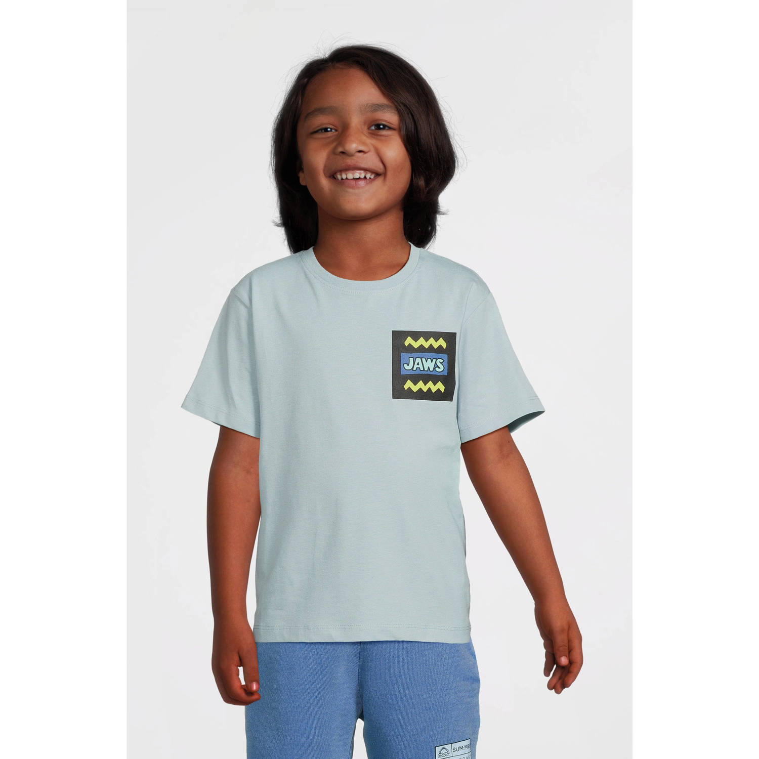NAME IT KIDS T-shirt lichtblauw
