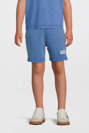 sweatshort blauw