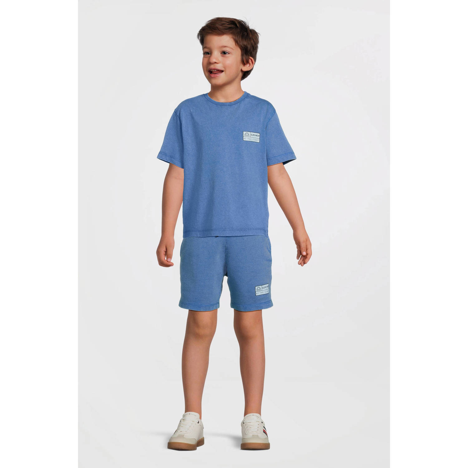 NAME IT KIDS sweatshort blauw