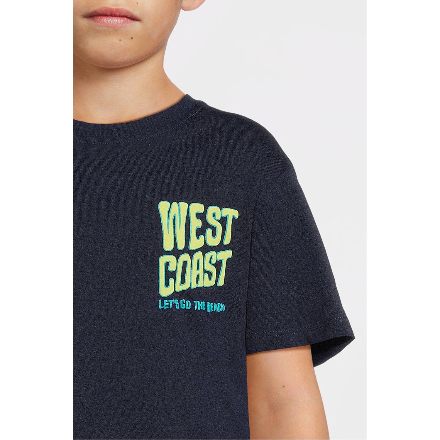 NAME IT KIDS T-shirt donkerblauw