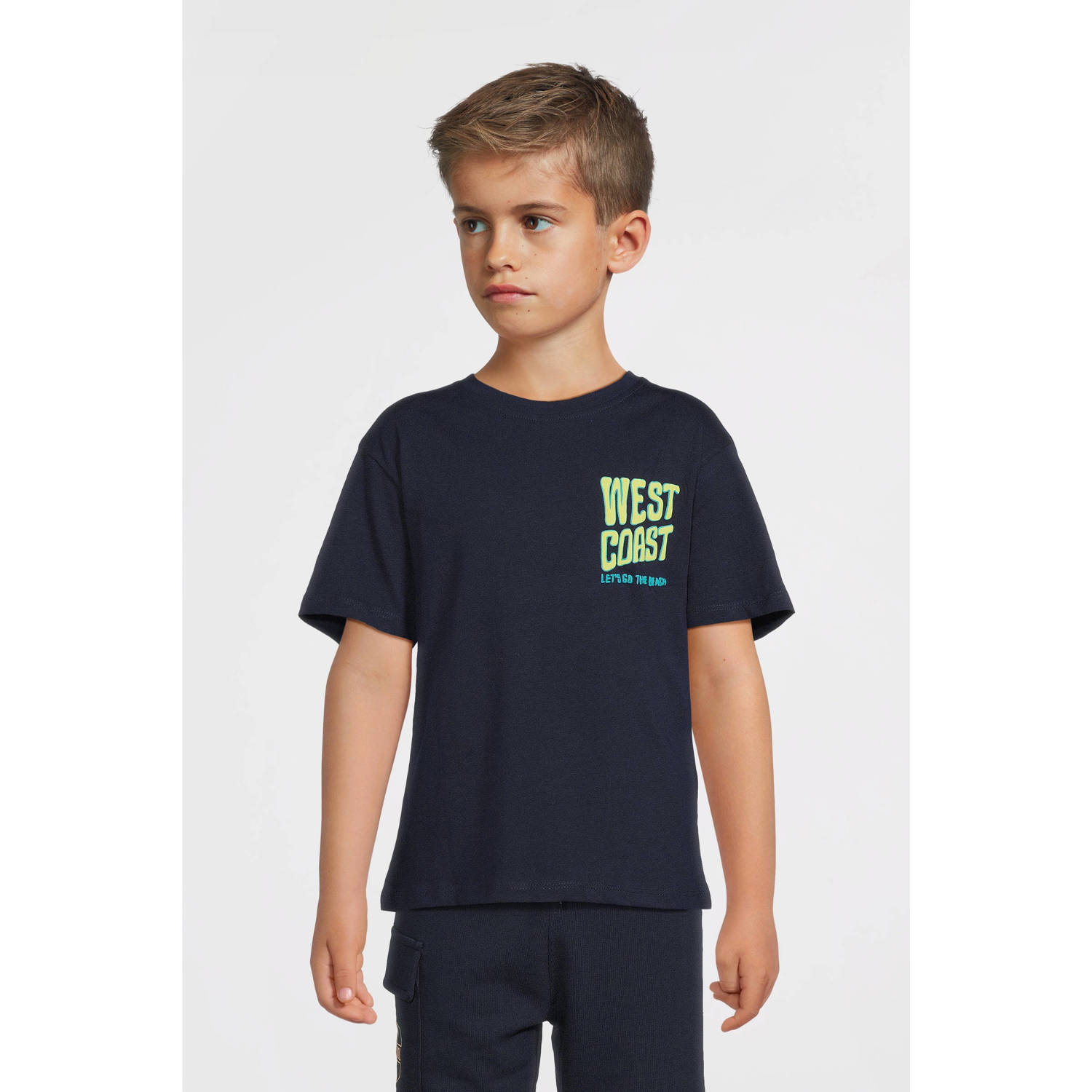 NAME IT KIDS T-shirt donkerblauw