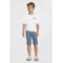 NAME IT KIDS T-shirt met backprint wit