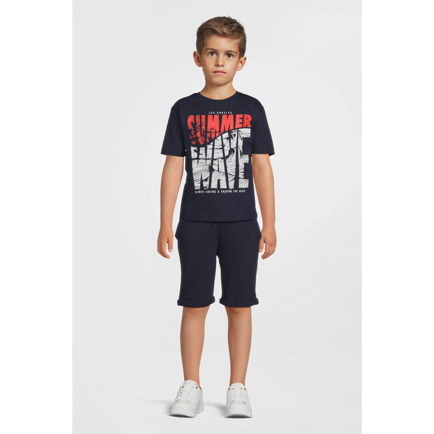 NAME IT KIDS T-shirt donkerblauw
