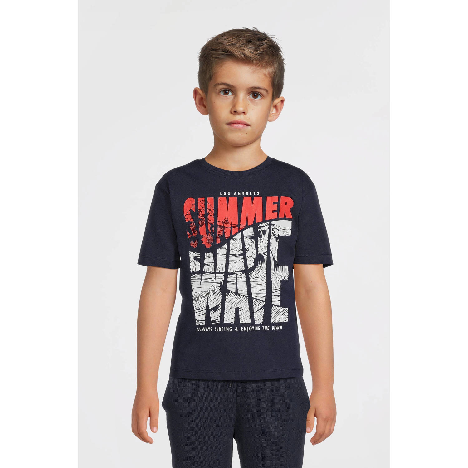 NAME IT KIDS T-shirt donkerblauw