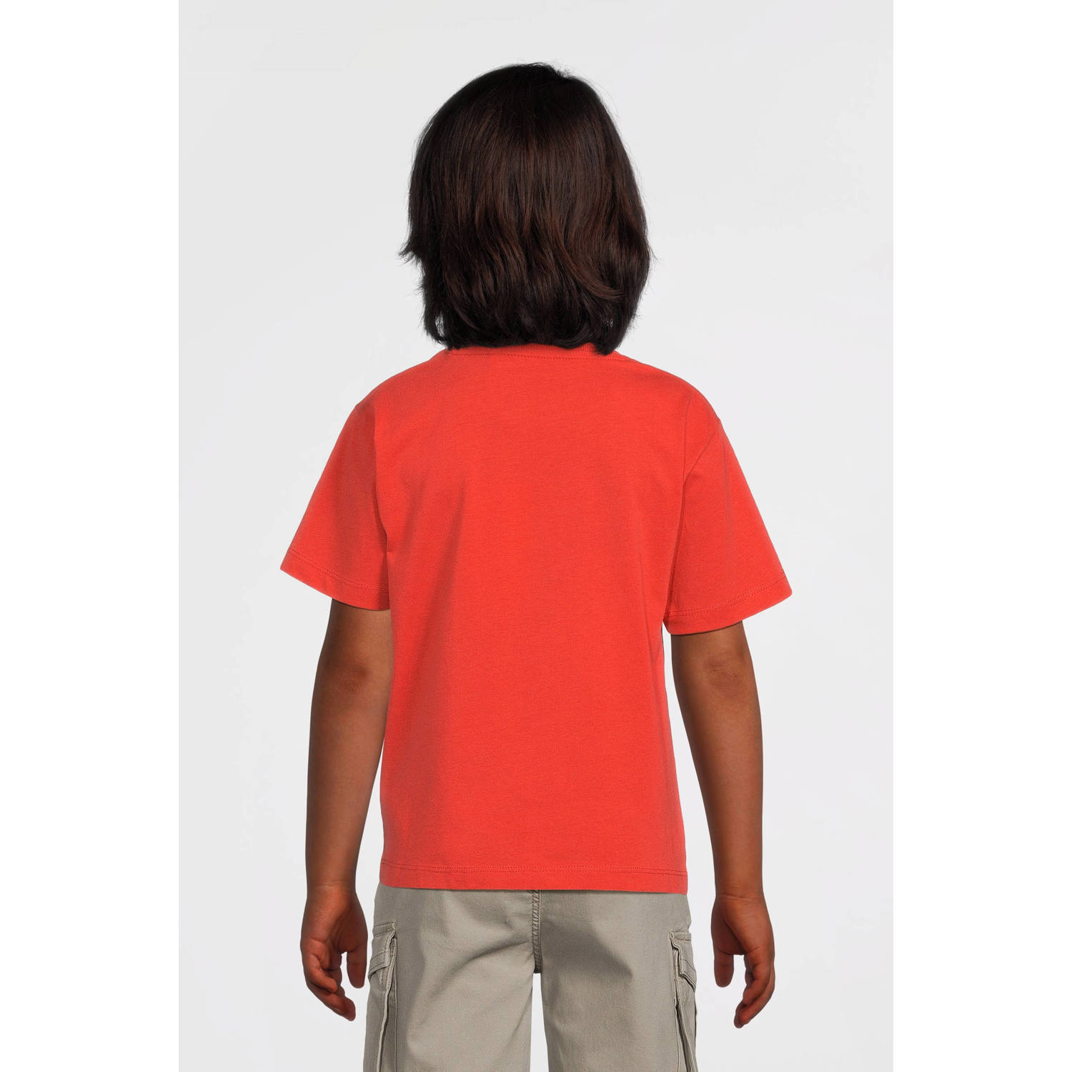 NAME IT KIDS T-shirt koraalrood