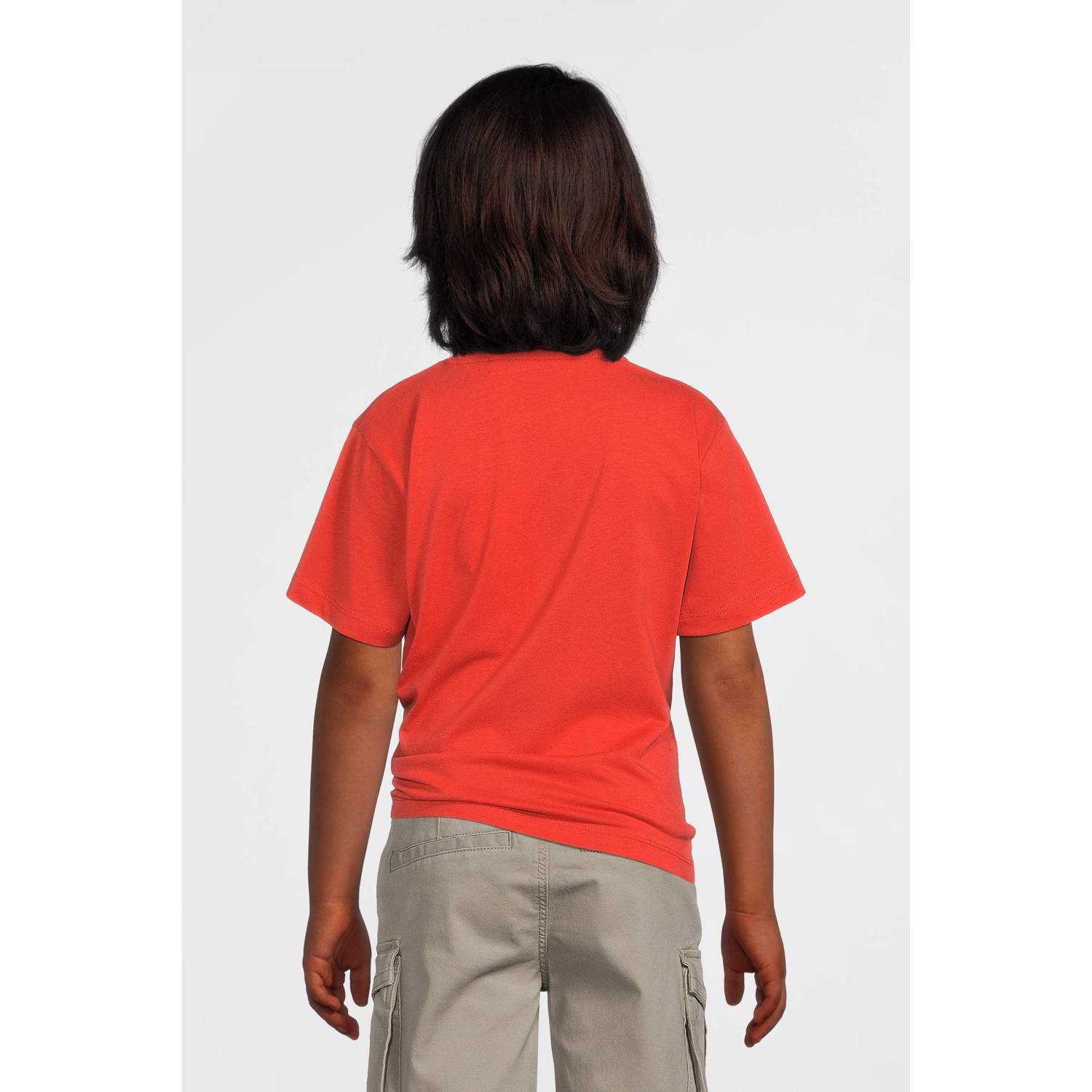 NAME IT KIDS T-shirt koraalrood
