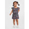 NAME IT MINI playsuit roze/donkerblauw