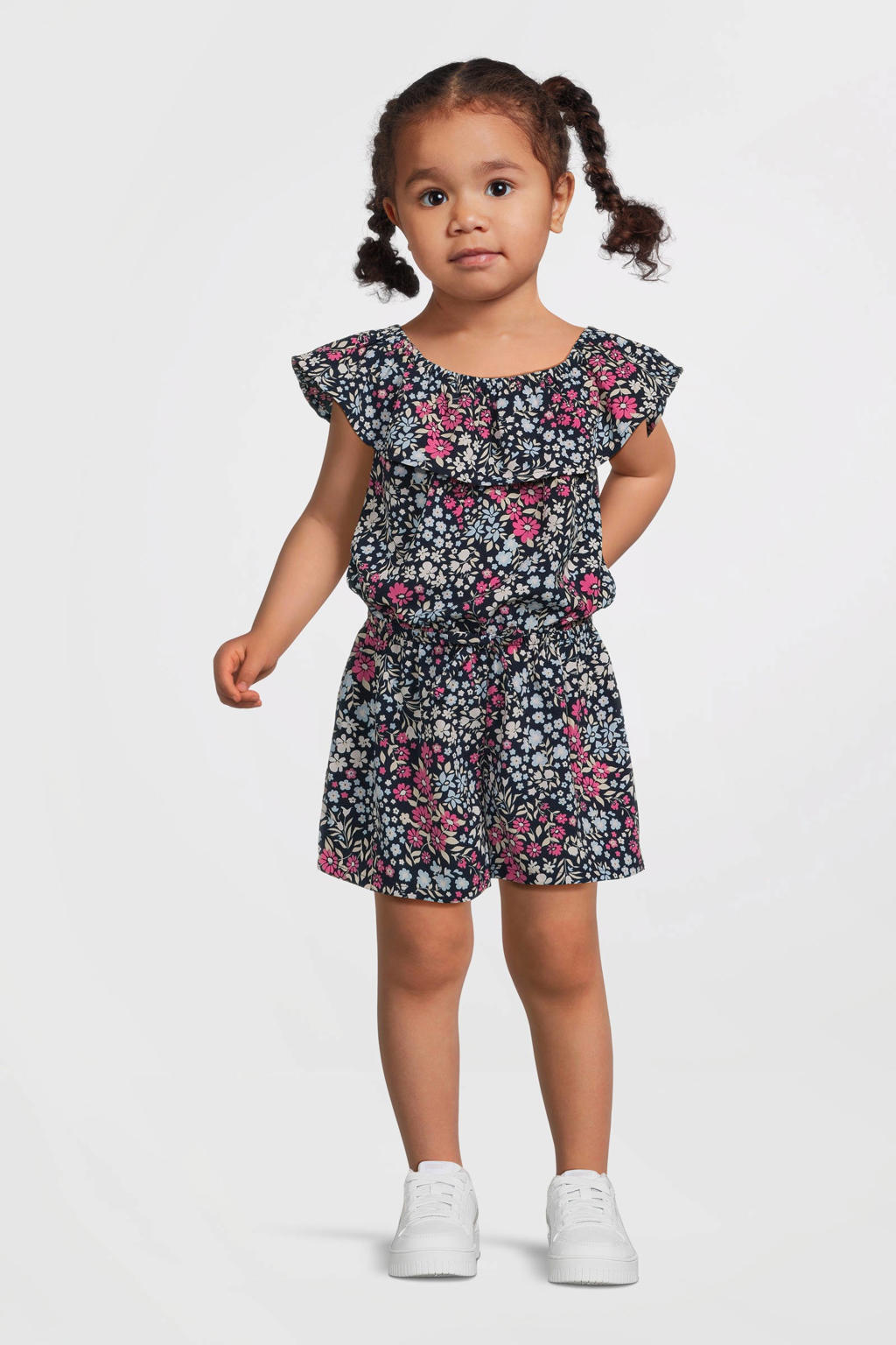 NAME IT MINI playsuit roze/donkerblauw