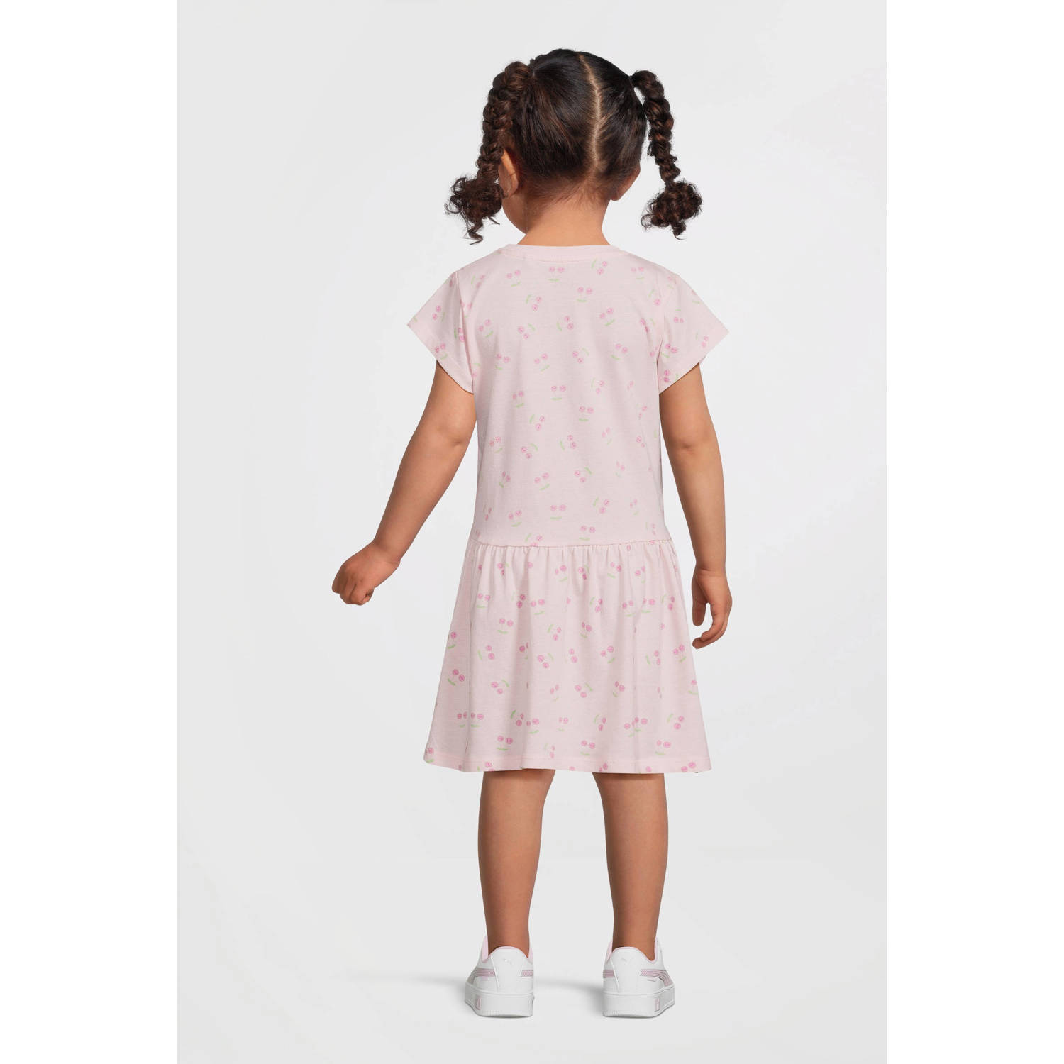 NAME IT MINI midi jurk lichtroze