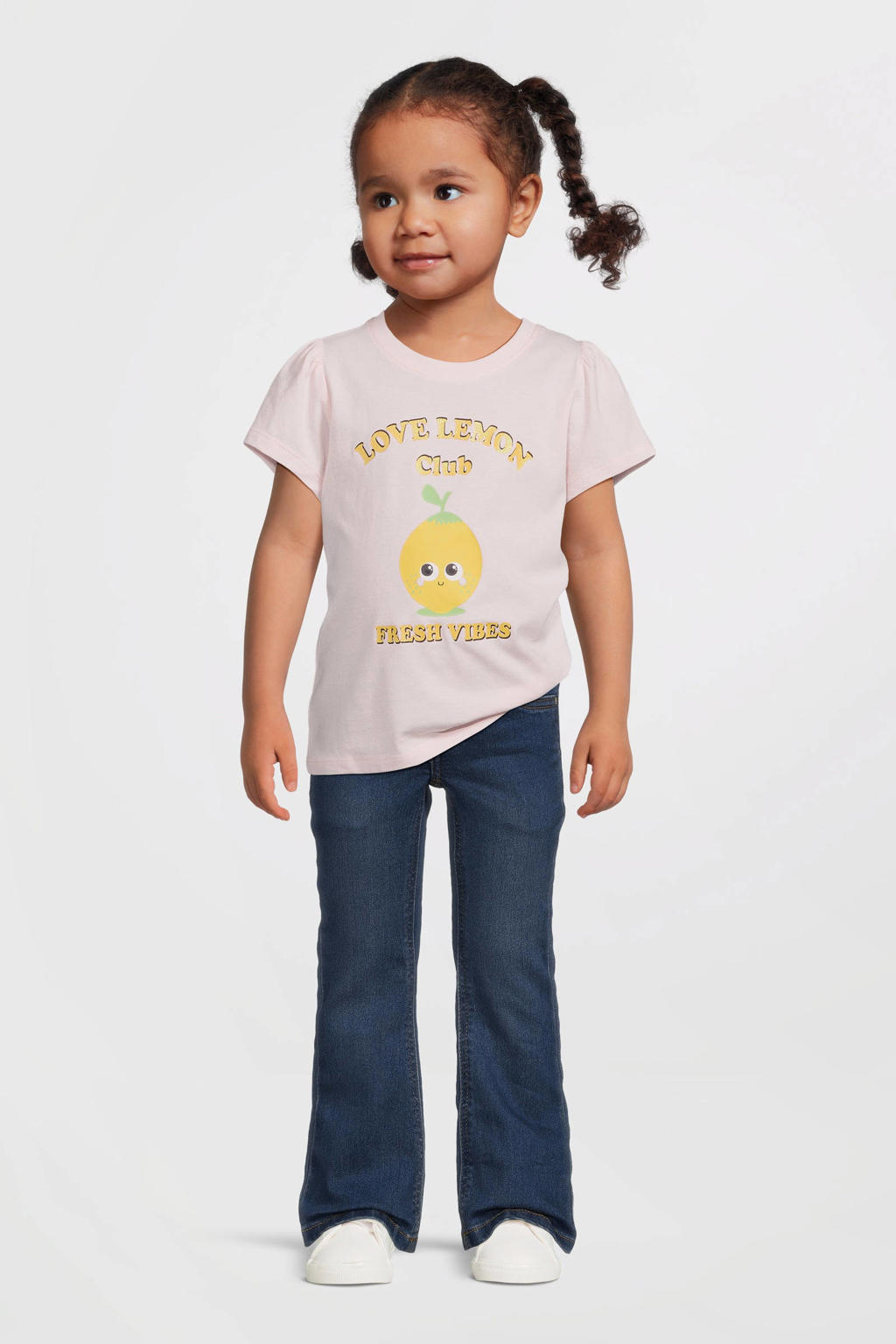 NAME IT MINI T-shirt lichtroze