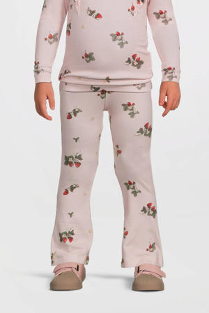 flared legging lichtroze