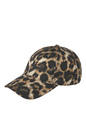 pet met panterprint JXFRIDA bruin