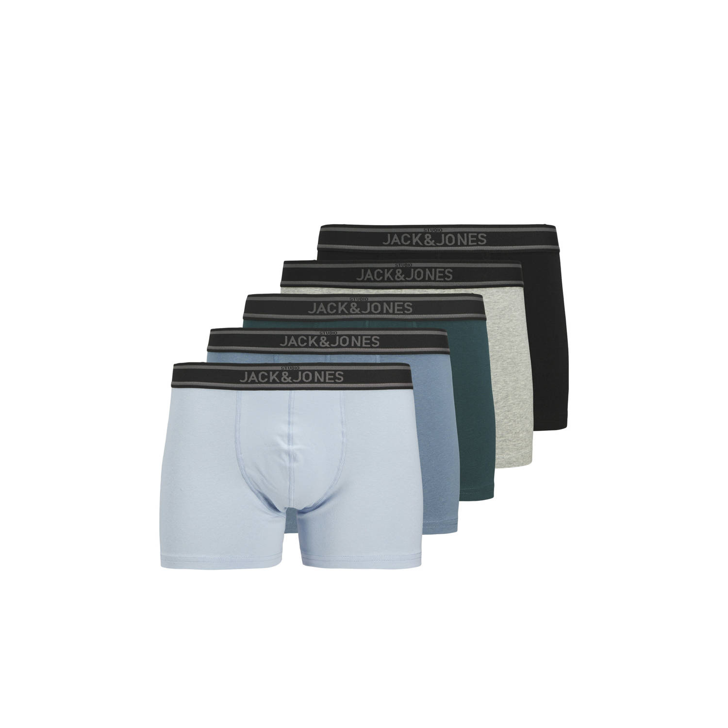 JACK & JONES boxershort JACKYLE (set van 5)