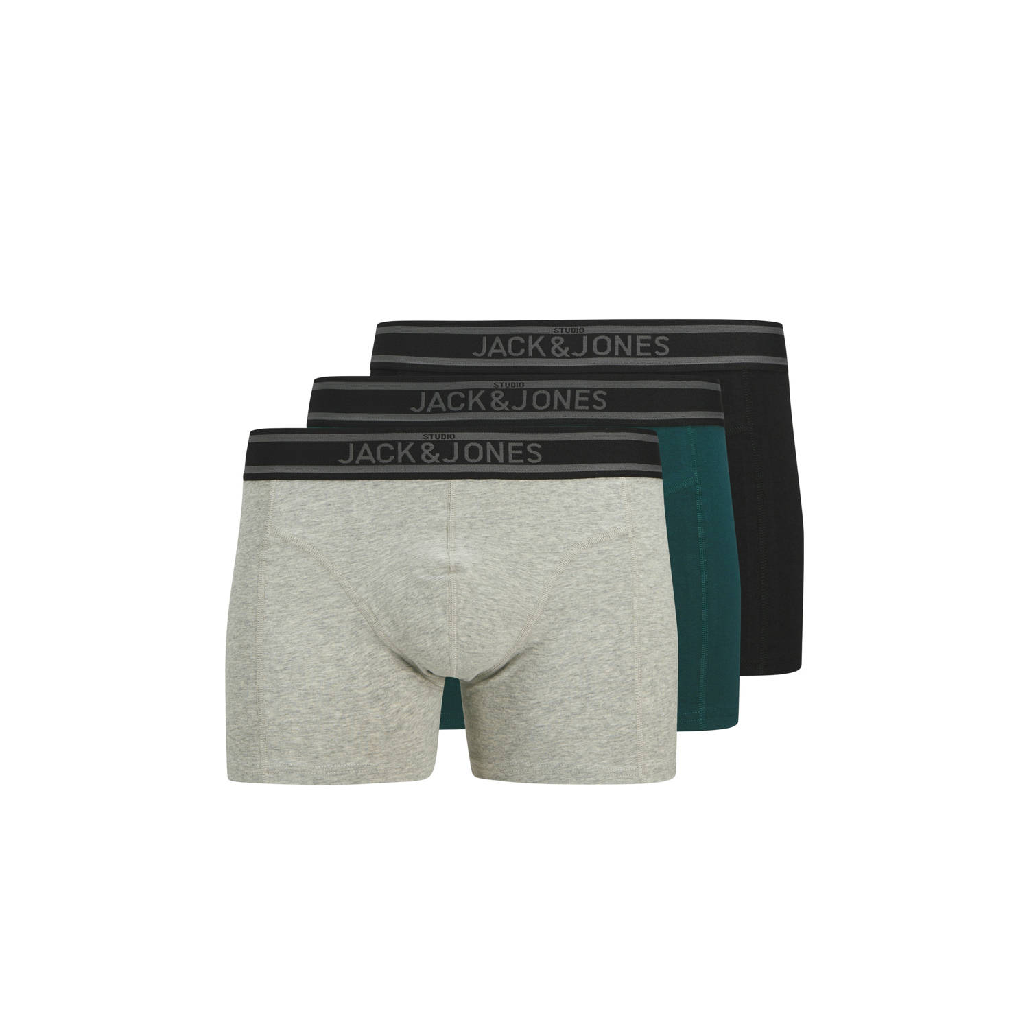 Jack & jones Kyle Solid Trunk Boxershorts Heren (3-pack)