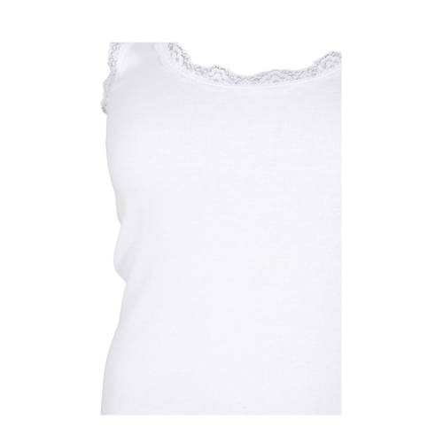 Zizzi pyjamatop VMLIV wit afbeelding
