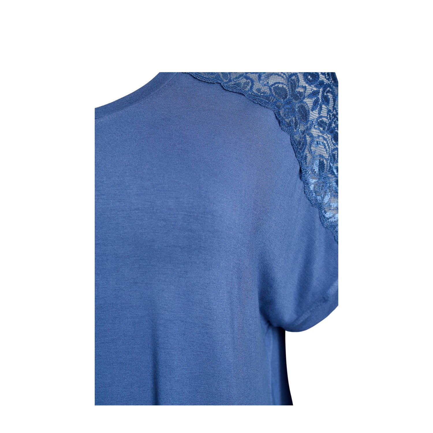Zizzi nachthemd MHALI blauw