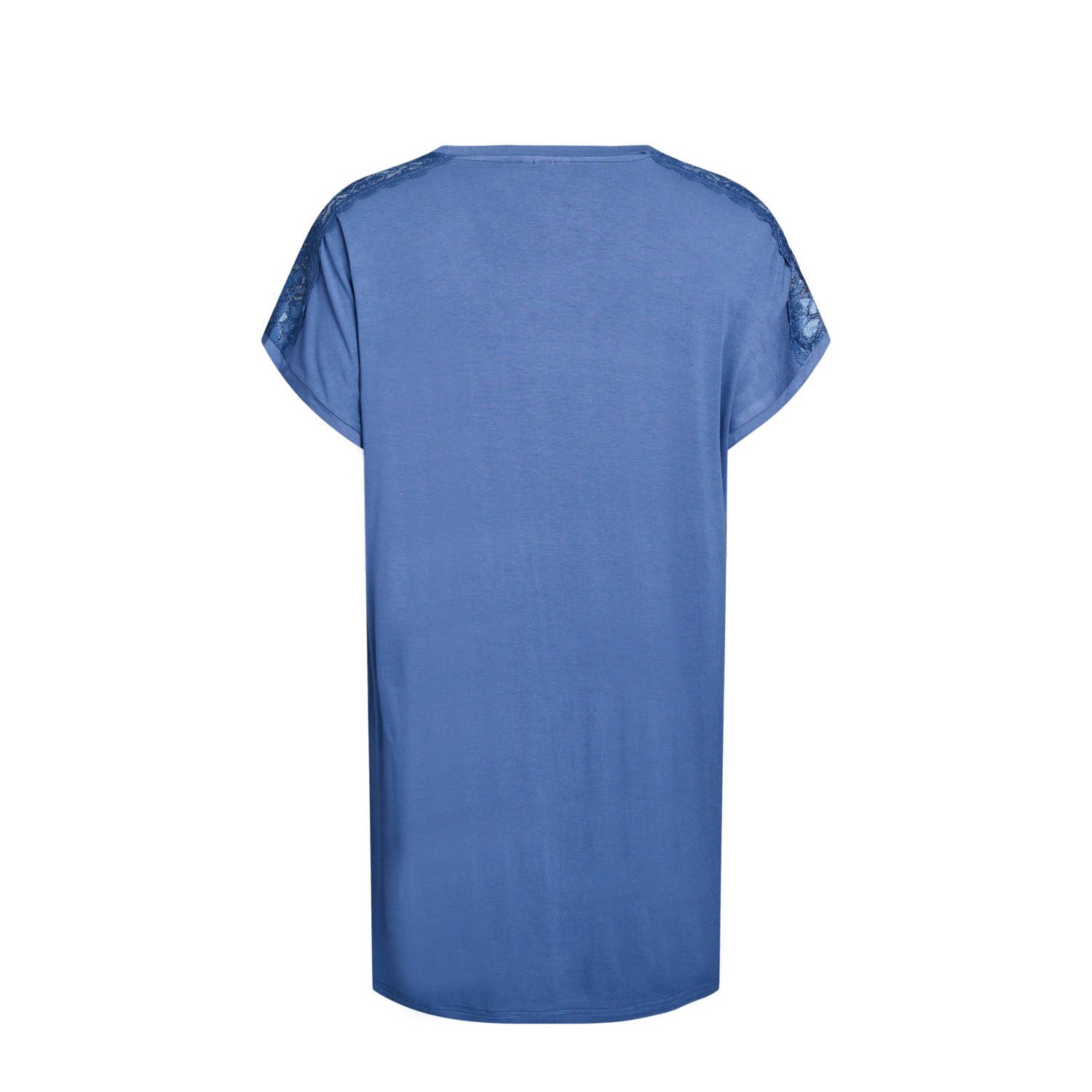 Zizzi nachthemd MHALI blauw