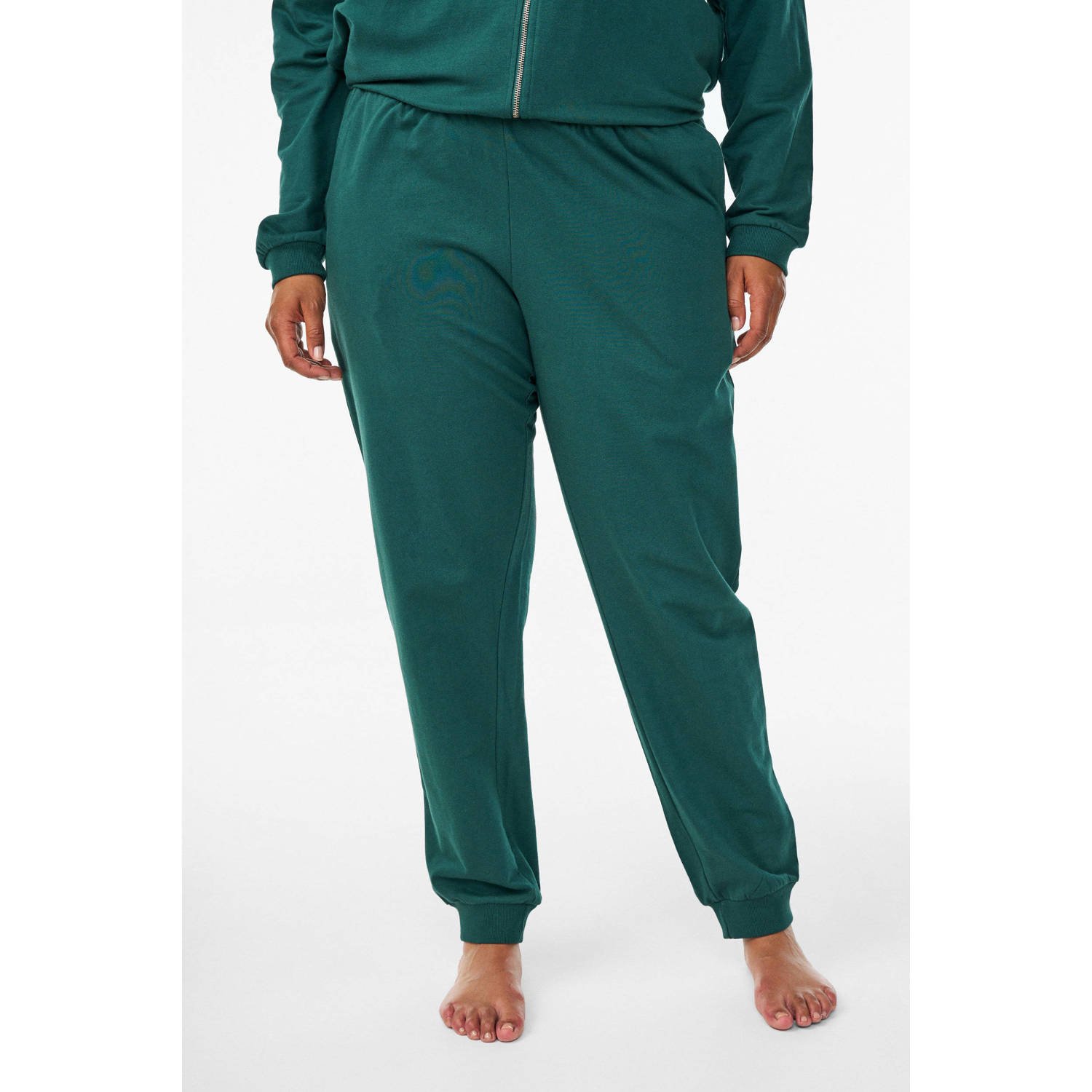 Zizzi loungebroek MCANI groen