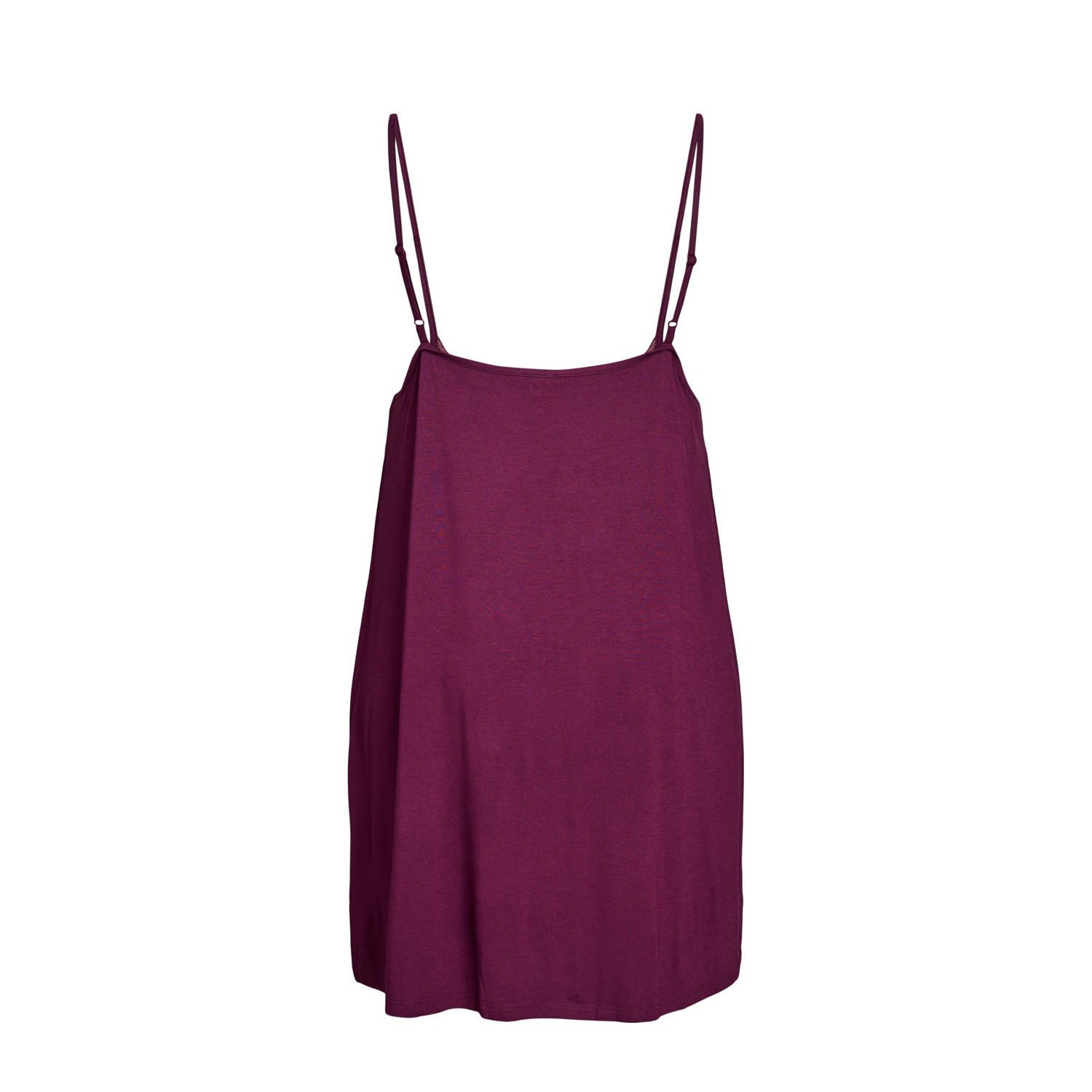 Zizzi slipdress LACE donkerrood