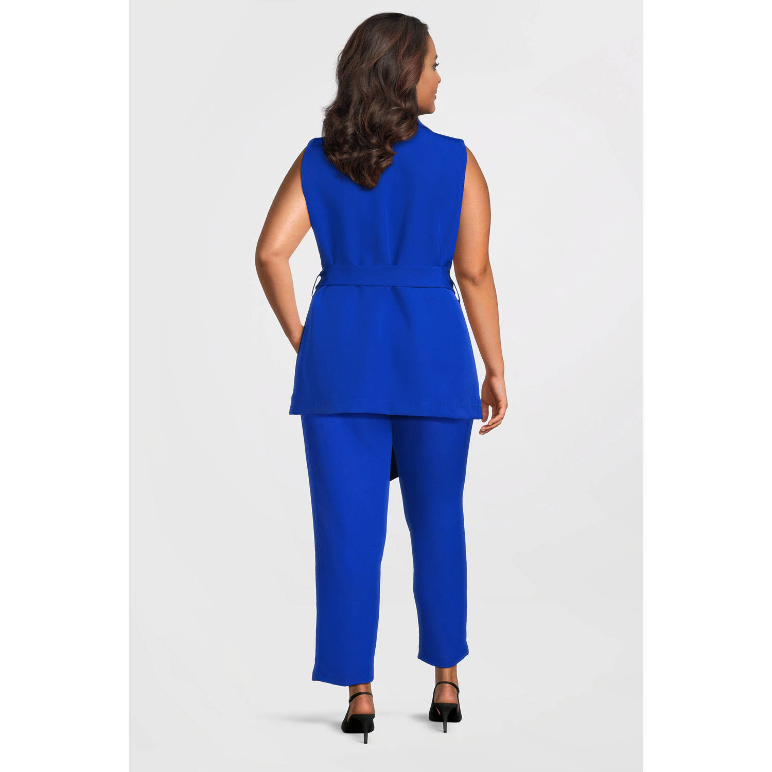 Curviss gilet blauw