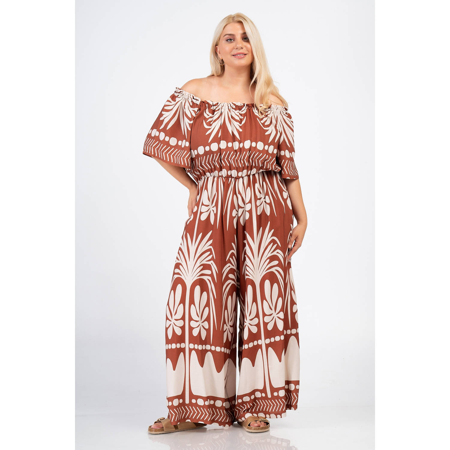 Curviss jumpsuit terra