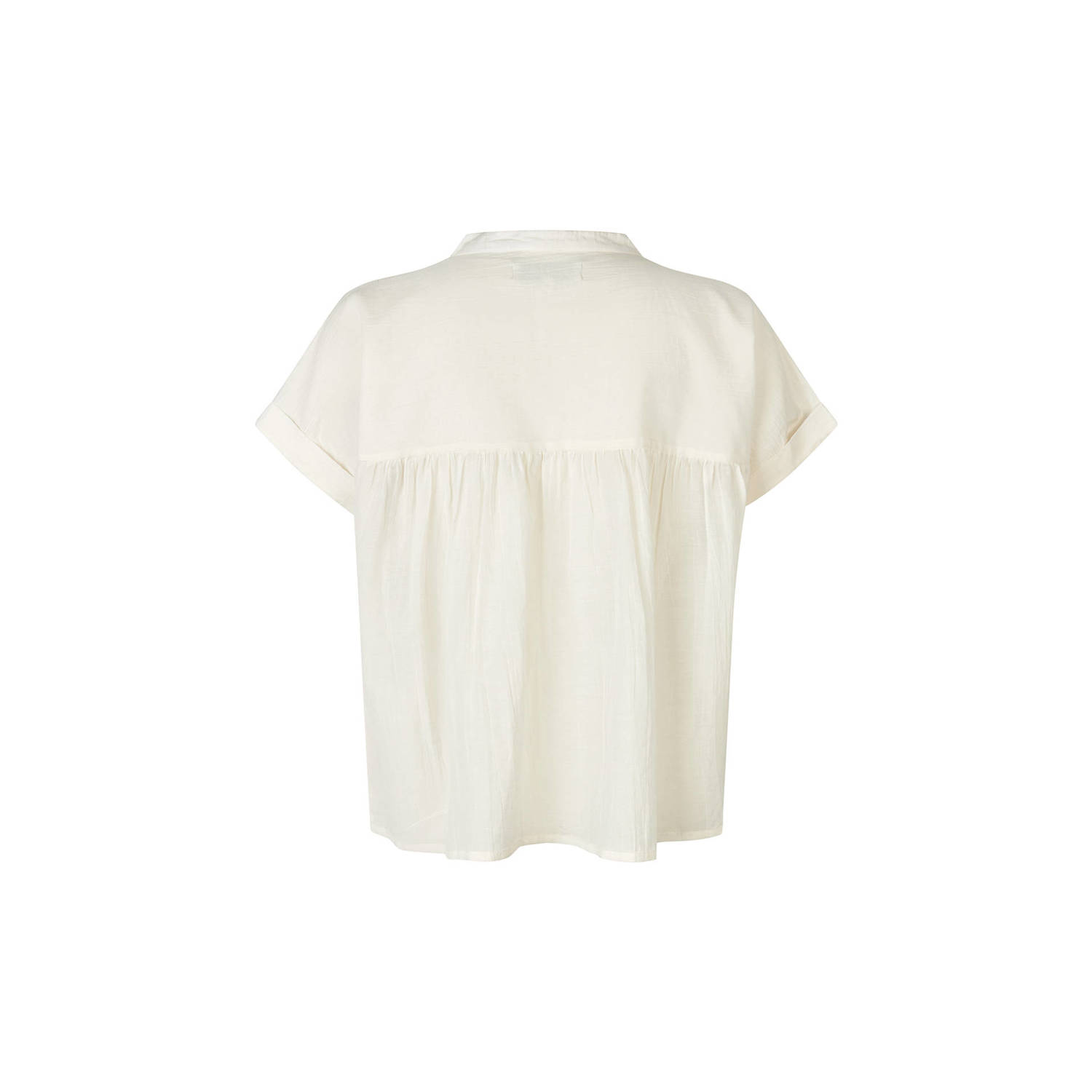 Lollys laundry blouse ecru broderie