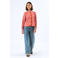 Lollys Laundry gestreept jasje rood/ roze