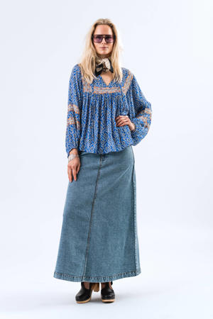 top blauw