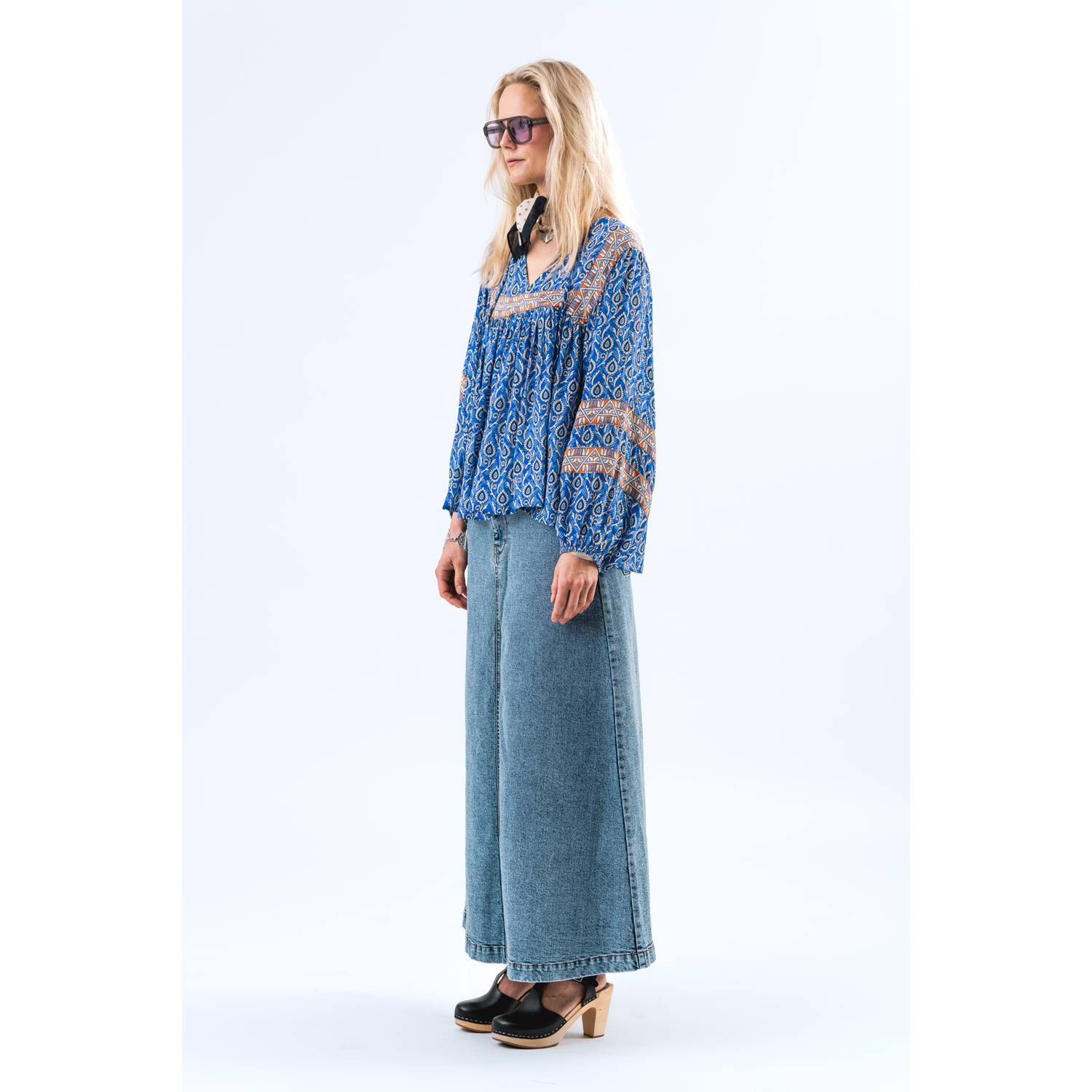 Lollys laundry top blauw