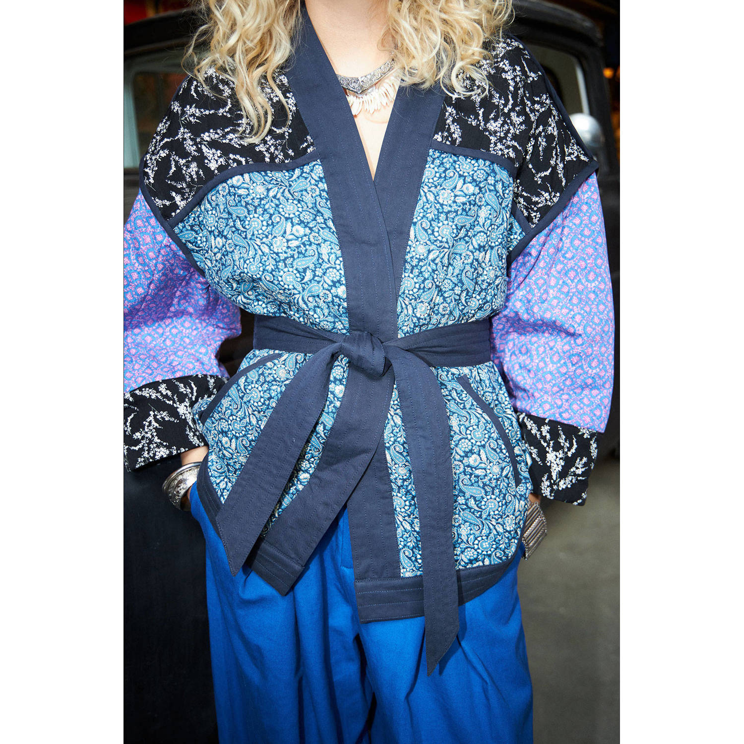 Lollys laundry quilted kimono