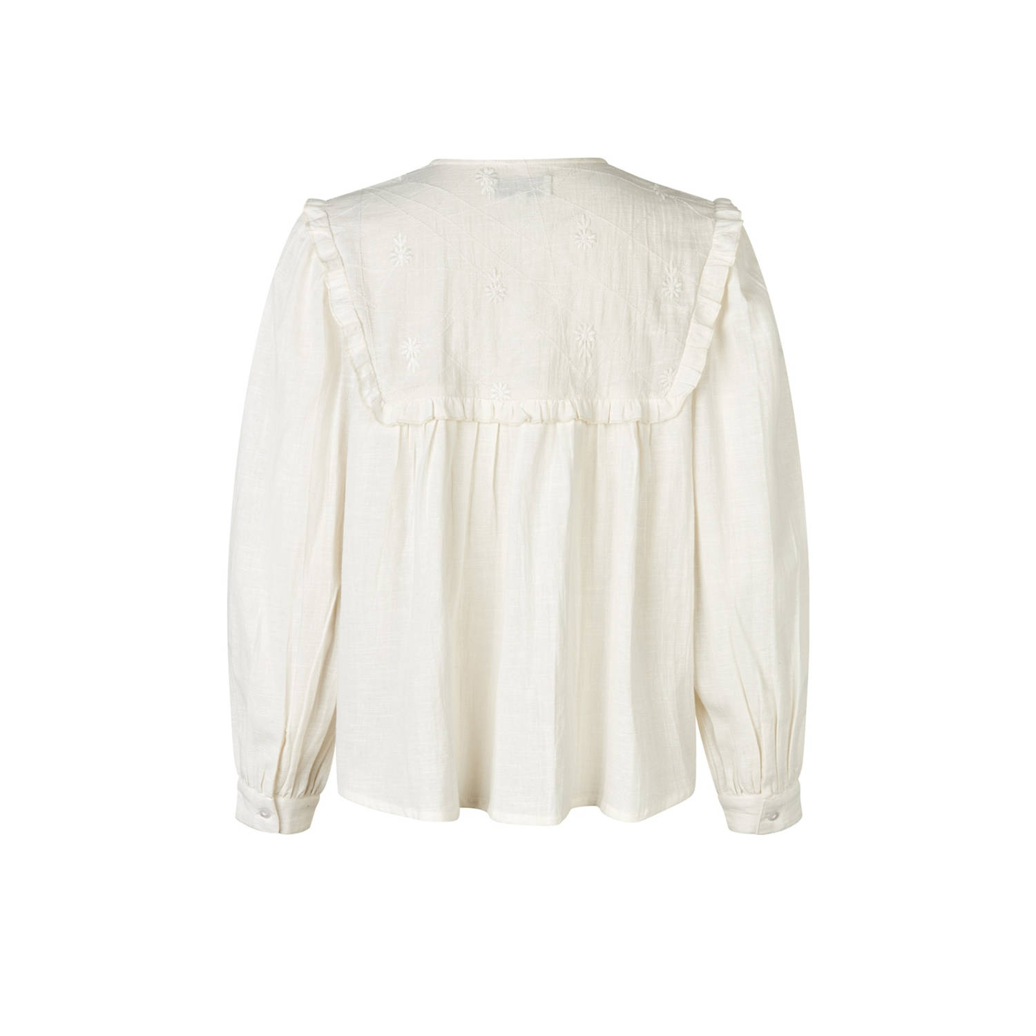 Lollys laundry blouse ecru