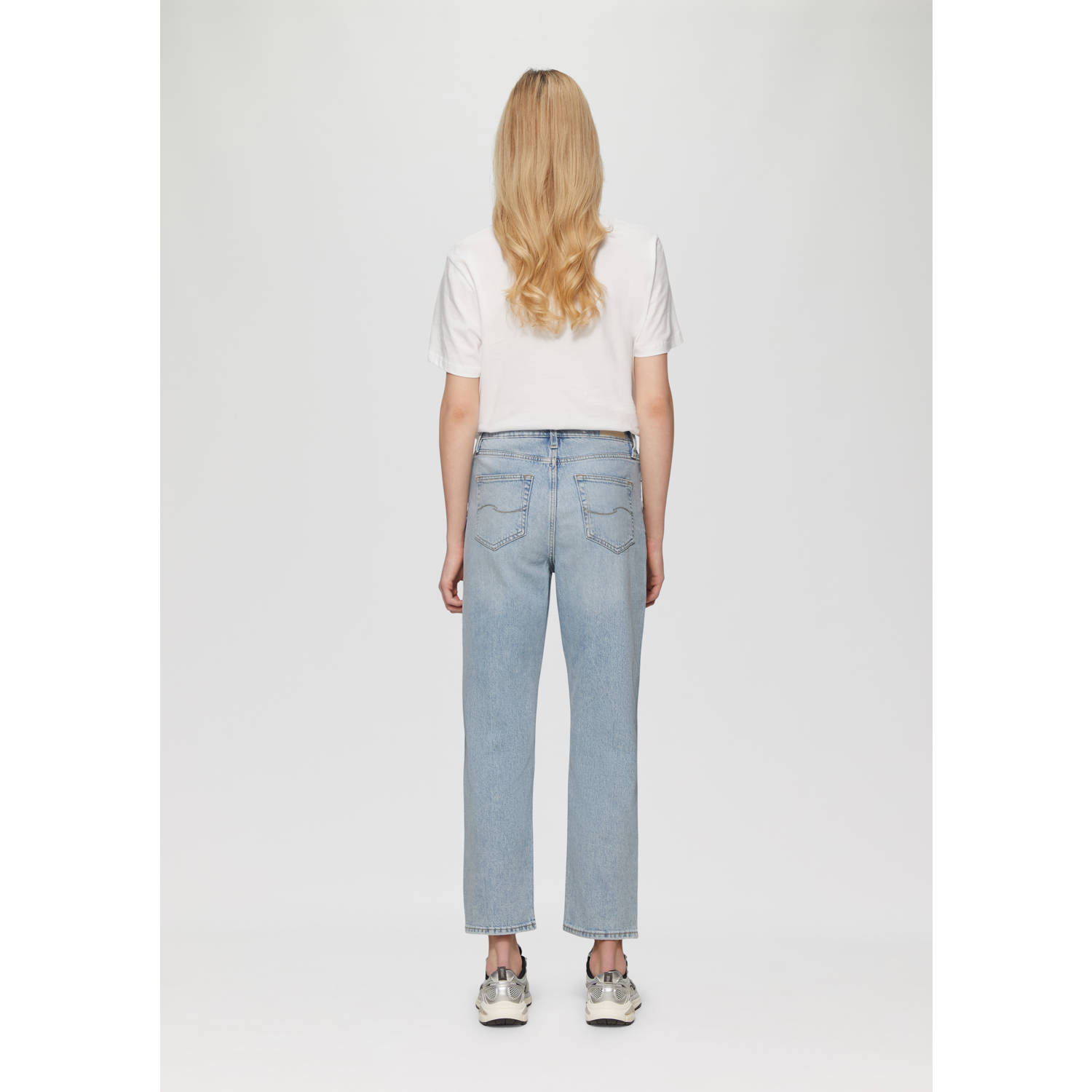 Q S by s.Oliver slim fit jeans light blue denim