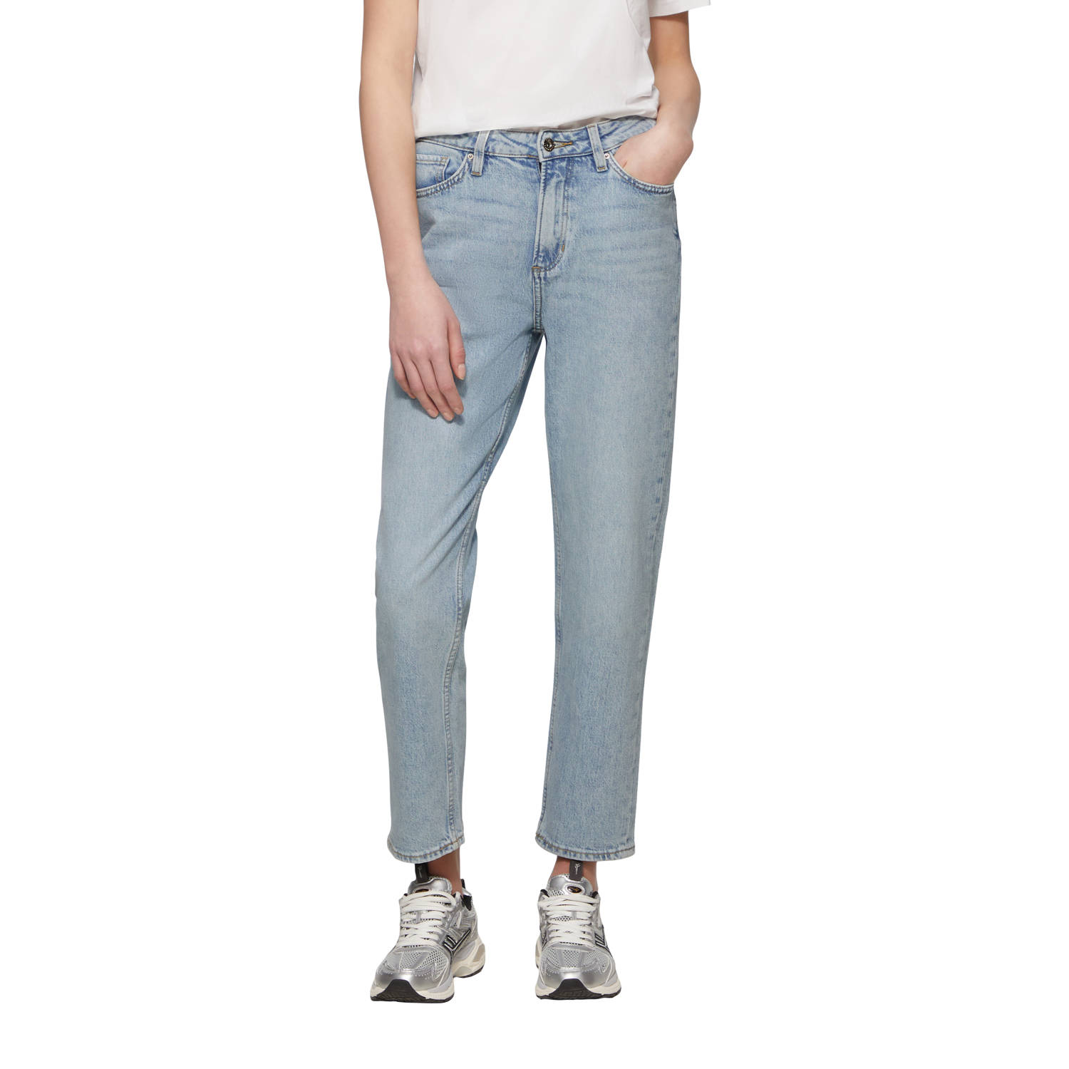 Q S by s.Oliver slim fit jeans light blue denim