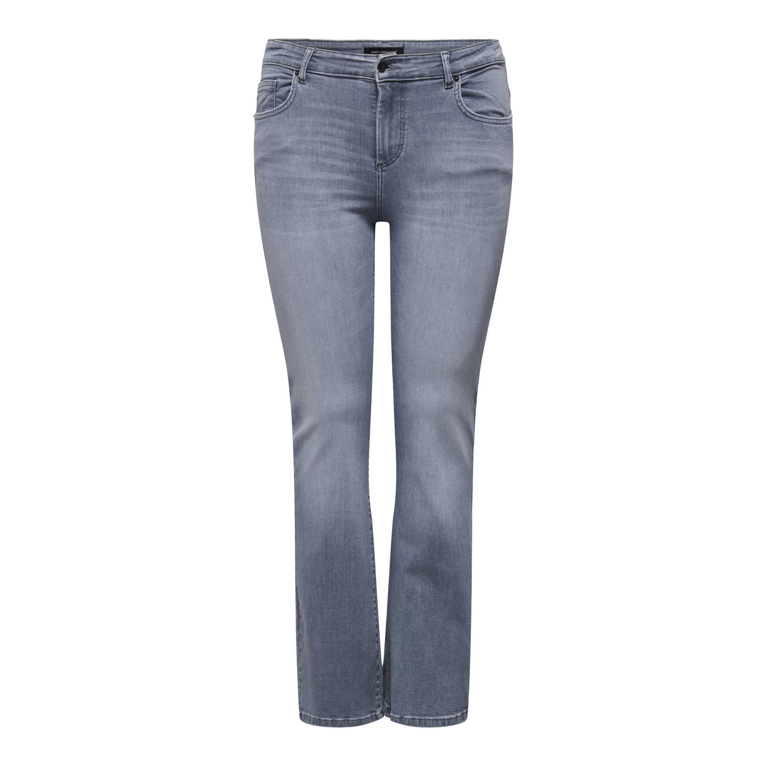 ONLY CARMAKOMA high waist flared jeans grijs