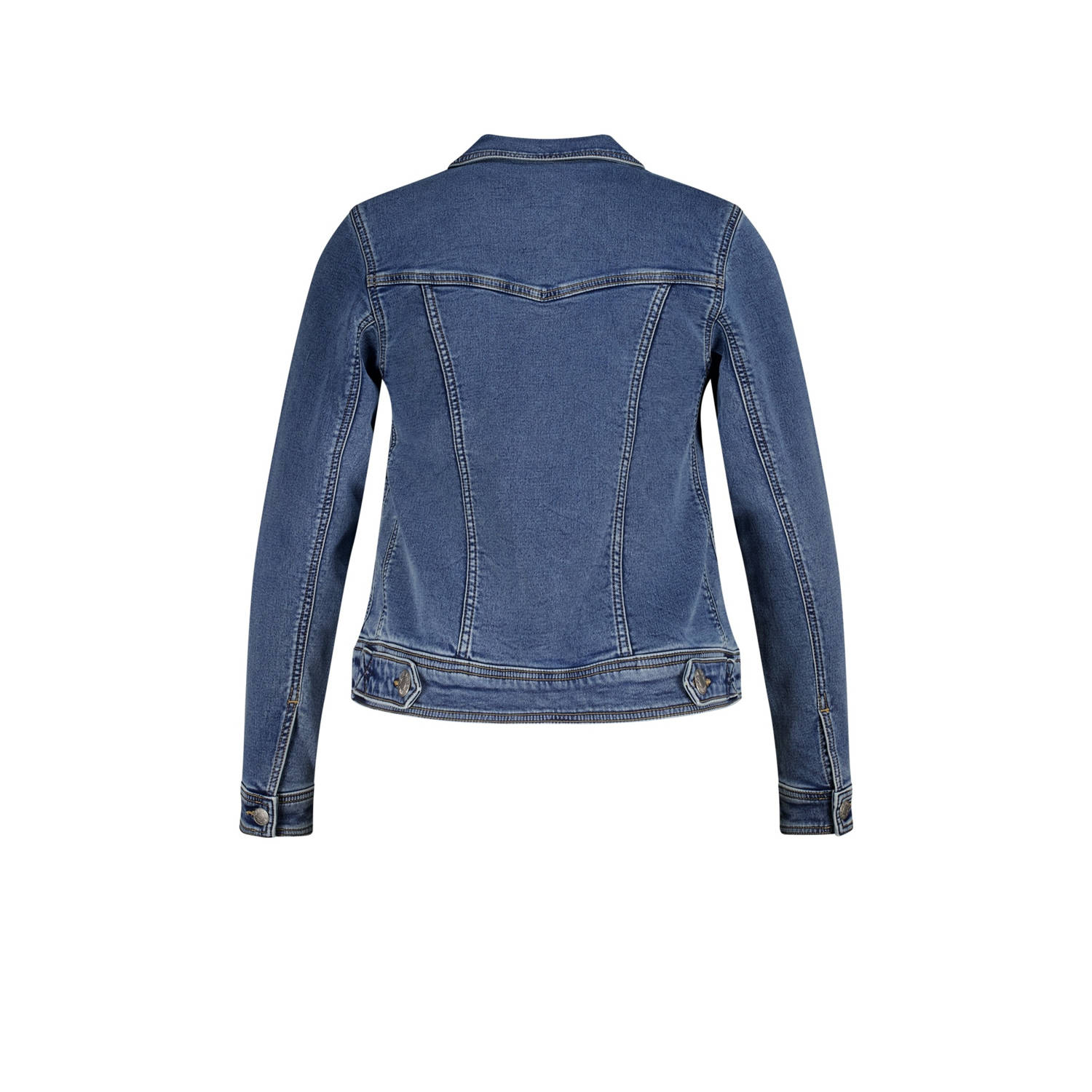 MS Mode spijkerjas dark blue denim