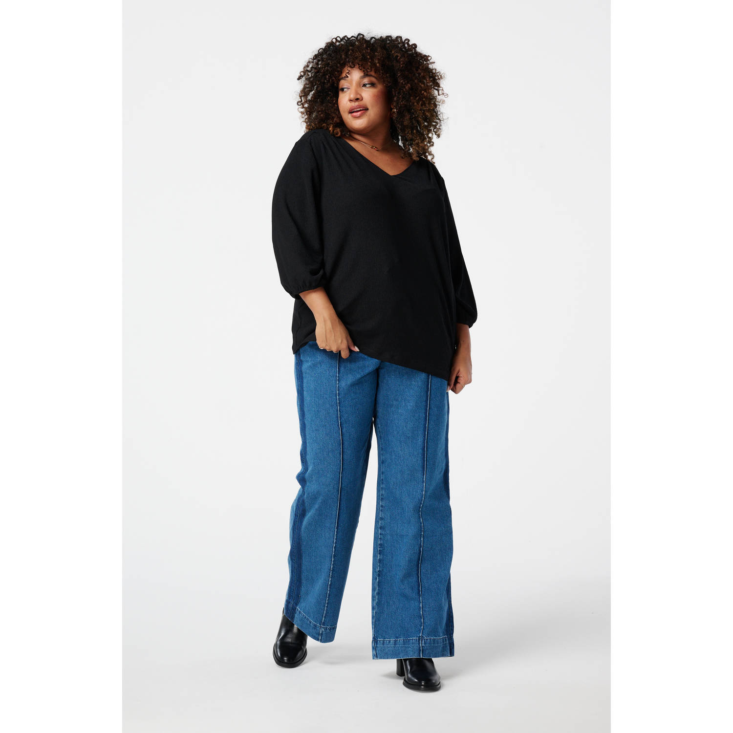MS Mode top zwart