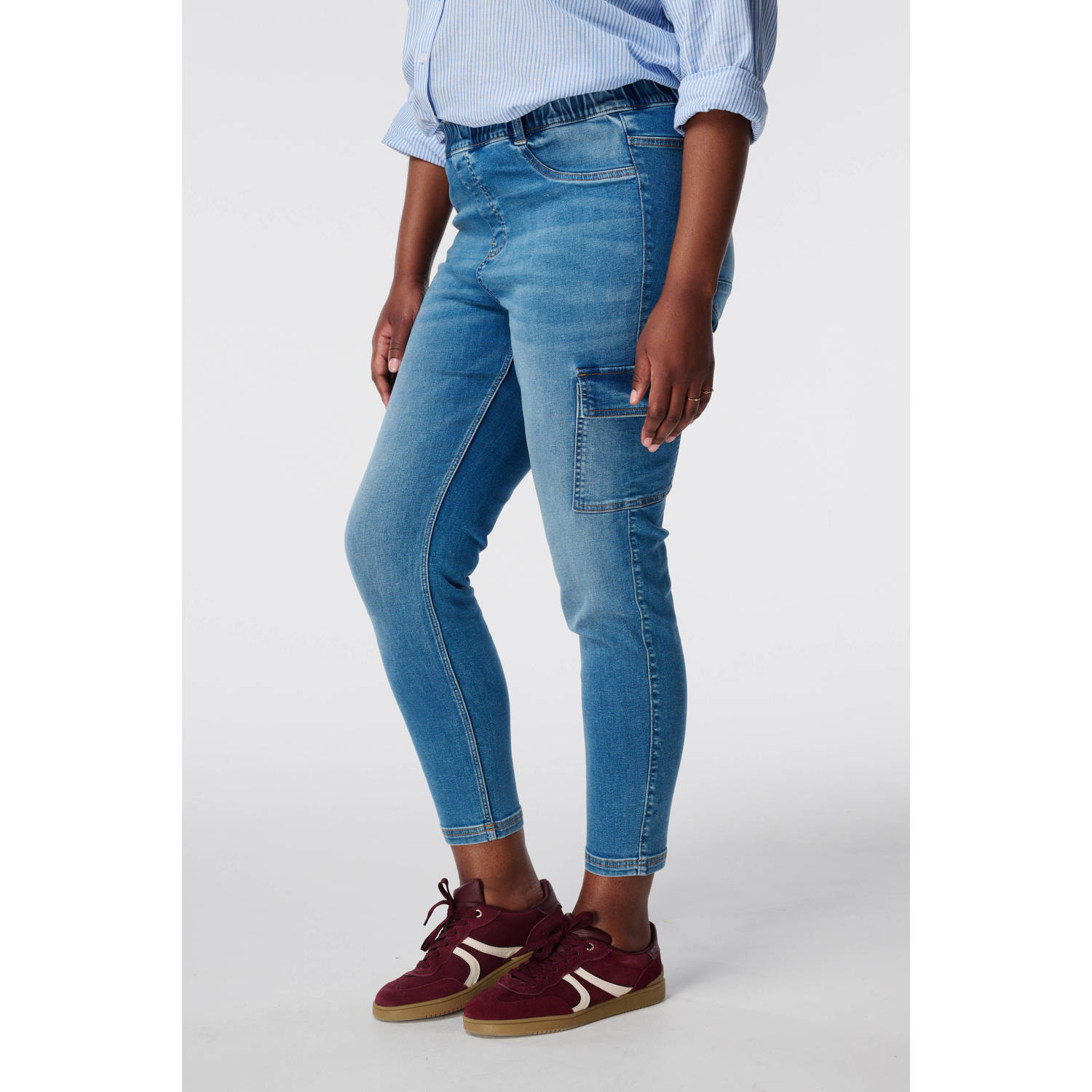 MS Mode medium blue denim