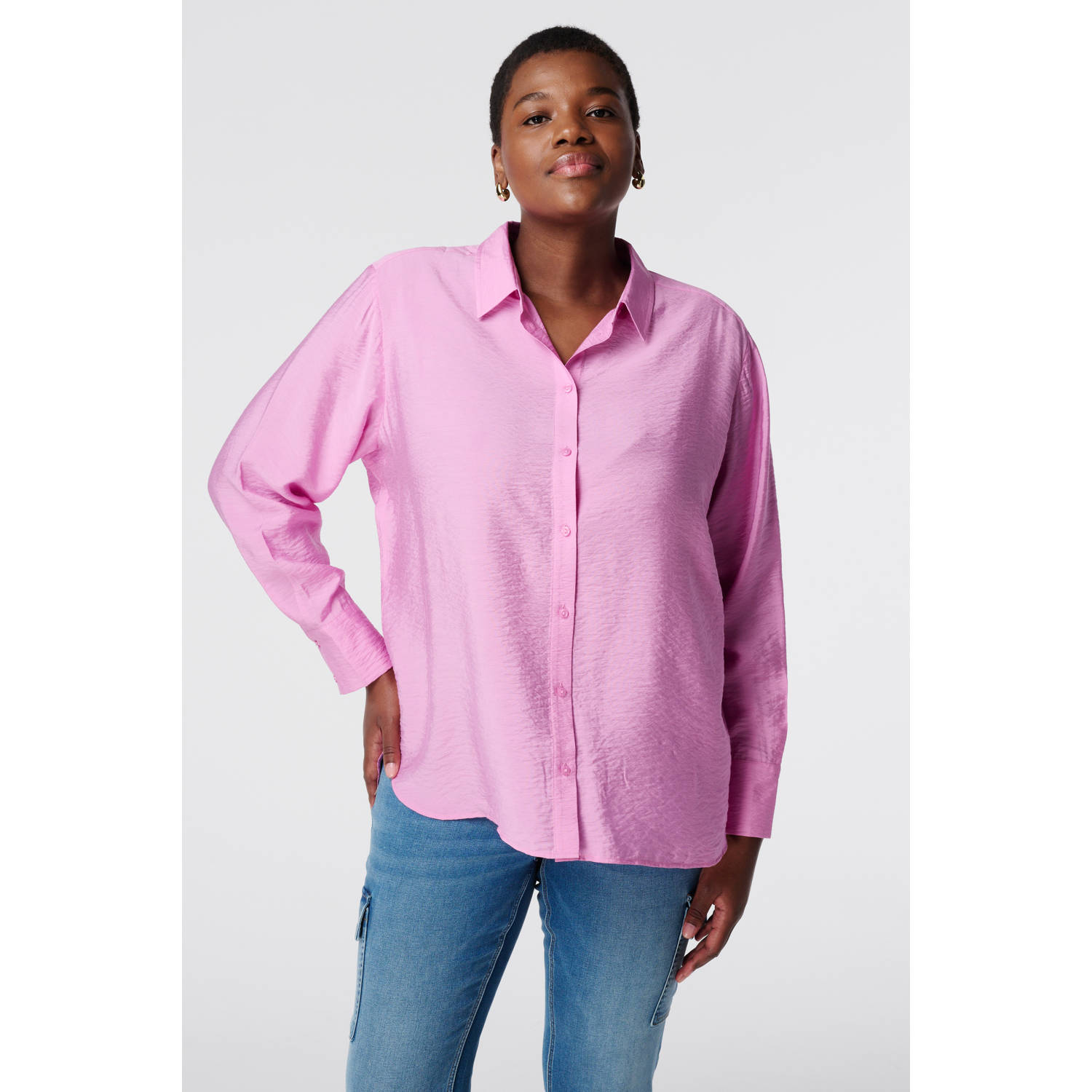 MS Mode blouse roze
