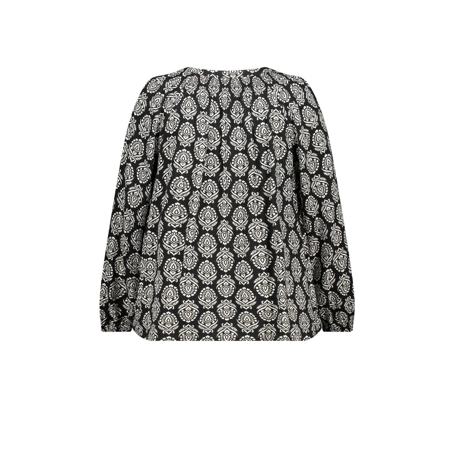 MS Mode blousetop zwart