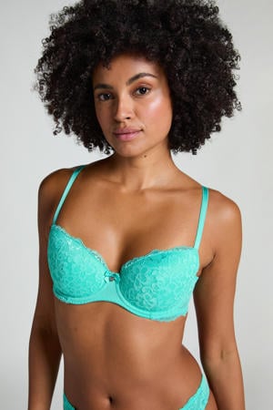 voorgevormde beugelbh Marine turquoise