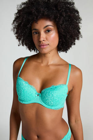 voorgevormde beugelbh Marine turquoise