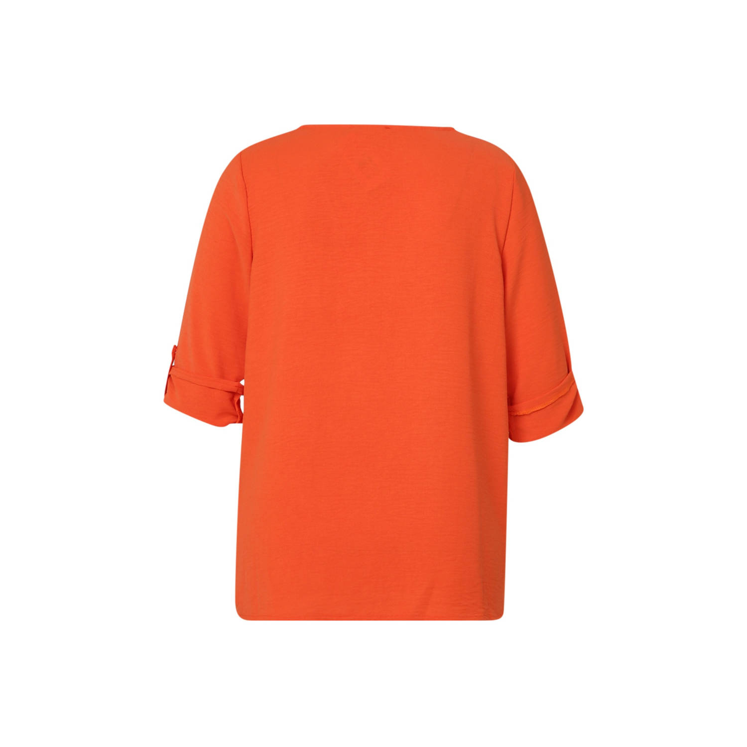 Paprika blousetop oranje